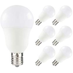 Yueximei E17 Globe Light Bulb, 5 Watt 40W Equivalent, 5000K Daylight, 450LM,Slender G14 LED Bulbs for Ceiling Fan, Chandelier Lighting, Not Dimmable, Pack of 6
