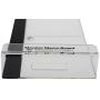 ExcelityFashion Computer Monitor Side Panel Multifunction Memo Pad Transparent Message Board Sticky Board (Clear-Right)
