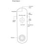 Two Way Easy Trans Smart Language Translator Device Electronic Pocket Voice Bluetooth 52 Languages for Meeting Learning Travel Shopping Business Fit for Apple iPhone Android White (WIFI/3G/4G/5G)