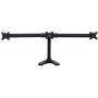 Tyke Supply Triple Monitor Stand Free Standing Curved Arm