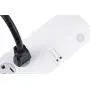 GE Pro 7-Outlet Surge Protector, 3ft. Power Cord, Twist-to-Lock Safety Covers, White, 34768