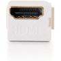 C2G 03345 Snap-In HDMI F/F Keystone Insert Module, TAA Compliant, White