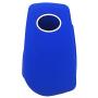 WERFDSR Sillicone key fob Skin key Cover Keyless Entry Remote Case Protector Shell for Toyota Camry 4-Runner RAV4 Highlander Corolla Yaris 4 button smart remote blue