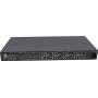 Professional 4K 4x4 HDMI Extender Matrix by OREI - HDBaseT UltraHD 4K @ 60Hz 4:2:0 Over Single CAT5e/6/7 Cable with HDR Switcher & IR Control, RS-232 - Up to 230 Ft - Loop Out - 4 Receivers Included