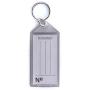 Acrimet Key Cabinet Organizer 24 Positions with Lock (Wall Mount) (24 Smoke Tags Included) (Black Cabinet)