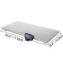 Happybuy 440Lbs Digital Livestock Scale, Large Pet Vet Scale 43x21 Inch Stainless Steel Platform, Electronic Postal Shipping Scale, Heavy Duty Large Dog Cat Hog Sheep Goat Pig Sheep Scale