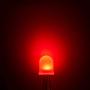 Chanzon 50 pcs 10mm RGB Multicolor Diffused LED Diode Lights Common Cathode(Frosted Round 3 Color) 4 pin Bright Lighting Bulb Lamps Electronics Components Indicator Light Emitting Diodes
