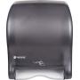 San Jamar T8400TBK Smart Essence Electronic Roll Towel Dispenser, 11.8w x 9.1d x 14.1''h, Black, Plastic