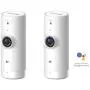 D-Link HD Mini Indoor WiFi Security Camera 2-Pack Cloud Recording, Motion Detection & Night Vision, Works with Alexa (Echo Show/Echo Spot/Fire TV) (DCS-8000LH/2PK-US)