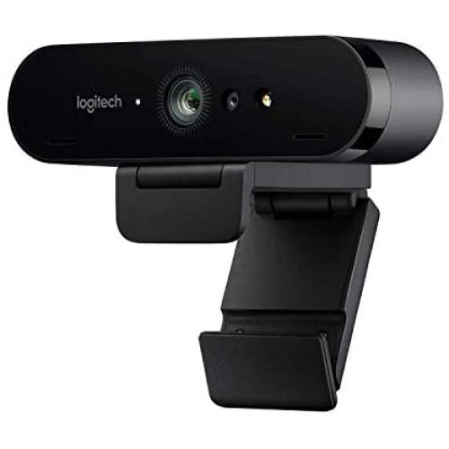 Logitech BRIO Ultra HD Webcam for Video Conferencing, Recording, and Streaming - Black