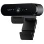Logitech BRIO Ultra HD Webcam for Video Conferencing, Recording, and Streaming - Black