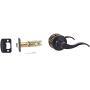 Amazon Basics Closet Door Lever, Wave, Oil Rubbed Bronze
