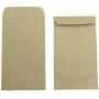 Brown Kraft Paper Envelopes for Storing Small Parts, Coins, Jewelry, Stamps, Small Electronic Parts, Seeds Envelopes 2.36 x 4.33 inches 100PCS