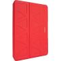 Targus 3D Apple iPad Pro (9-7-Inch) Tablet Case Cover Drop-Safe Protection, Hands Free Stand Folio Case, Strong Secure Durable Wrap Closure, Water-resistant, Anti-Scratch, Red (THZ63503GL)