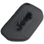 Qty(2) Alegender Black 3 Buttons Flip Key Cover Case Fob Holder Bag Remote Protector Fits for Jeep 2018 2019 2020 Wrangler JL Gladiator JT 68292942AA