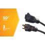 Woods 982452 50-Foot SJTOW Agricultural Outdoor Heavy Duty All- Weather Extension Cord, Oil Resistant Vinyl Jacket, Versatile Use, Powerful 15 Amps, 125 Volts, 1,875 Watt Extension Cord, Black Woods 982452 50-Foot SJTOW Agricultural Outdoor Heavy Duty All- Weather Extension Cord, Oil Resistant Vinyl Jacket, Versatile Use, Powerful 15 Amps, 125 Volts, 1,875 Watt Extension Cord, Black