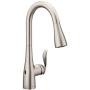 Moen 7594EWSRS Arbor Motionsense Wave Sensor Touchless One-Handle Pulldown Kitchen Faucet Featuring Power Clean , Spot Resist Stainless