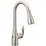 Moen 7594EWSRS Arbor Motionsense Wave Sensor Touchless One-Handle Pulldown Kitchen Faucet Featuring Power Clean , Spot Resist Stainless