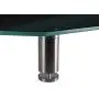 Monoprice Large Multimedia Desktop Stand - Black Glass (30.8 x 11in) Stand & Riser, Laptop Stand, Desktop TV Stand, Dual Monitors w/Height Adjustable Legs - Workstream Collection (116359)