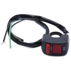 AUTUT 2 Pcs Motorcycle ATV Handlebar ON Off Switch for Headlight Angel Eyes Spotlight, Fit for 7/8'' Handlebar