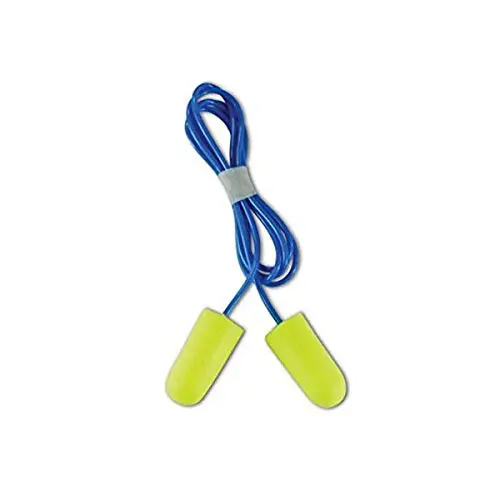 E-A-R by 3M 10080529110333 3M 311-1250 E-A-Soft Yellow Neon Disposable Corded Earplugs, OSFA, Blue, One Size Fits All (Pack of 200) E-A-R by 3M 10080529110333 3M 311-1250 E-A-Soft Yellow Neon Disposable Corded Earplugs, OSFA, Blue, One Size Fits All (Pack of 200)