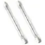 CTKcom 150-Watt 3.1-Inch T3 Halogen Light Bulbs(5 Pack) - J Type 78mm Double Ended 120 Volts 150Watt T3 Halogen Bulb R7S Double Ended Filament Flood Lights Quartz Tube Lamps,5 Pack