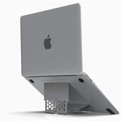 Majextand MacBook Stand/Laptop Stand | Thinnest Adjustable Portable Ventilated Ergonomic Stand | Integrate with Most Notebook Computers Under 18'' | 6 Height Settings (Space Gray)