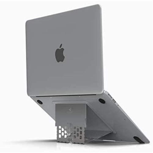 Majextand MacBook Stand/Laptop Stand | Thinnest Adjustable Portable Ventilated Ergonomic Stand | Integrate with Most Notebook Computers Under 18'' | 6 Height Settings (Space Gray)