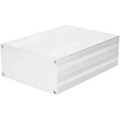 Good Heat Dissipation Split Type Matte Silver High Reliability Aluminum Project Box Sturdy Electronic Enclosure Case for Circuit Board Aluminum Case Industrial