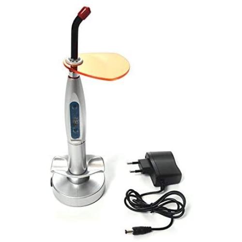 5W Cordless LED Light Lamp Teeth Whitening Tip Lab Equipment (Silver)