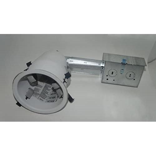 HALO Recessed H99RTAT-6PK Remodel Housing, Non-Insulation Contact, Air-Tite (6 Pack), 4''