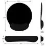 Wrist Rest for Computer Keyboard and Mouse Pad Support Memory Foam Set Easy Typing and Wrist Pain Relief Ergonomic Anti-Skid Wrist Cushion for Office Gaming Laptop Mac (Mouse pad and Wrist Rest)