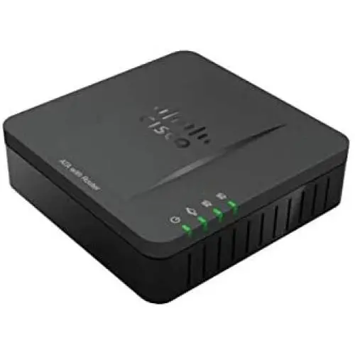 Cisco Remanufactured SPA122 ATA with Router, Cisco Small Business Product 1-Year Limited Hardware Warranty (SPA122-RF)