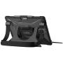 URBAN ARMOR GEAR UAG Microsoft Surface Pro X with Hand Strap & Shoulder Strap Plasma Feather-Light Rugged Ice Military Drop Tested Case