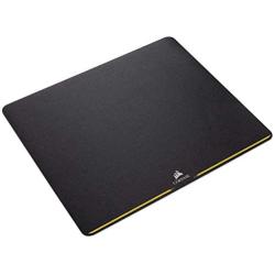 Corsair MM200 - Cloth Mouse Pad - High-Performance Mouse Pad Optimized for Gaming Sensors - Designed for Maximum Control - Medium, Black/Yellow Stripe