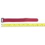 Pasow 25 Pcs 8-Inch Cable Ties with plastic buckle Reusable Wire Cord cable tie - Red