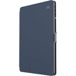 Speck Products BalanceFolio Clear iPad 10.2 Inch Case and Stand (2019), Marine Blue/Clear