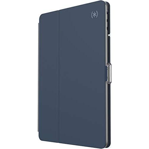 Speck Products BalanceFolio Clear iPad 10.2 Inch Case and Stand (2019), Marine Blue/Clear