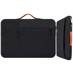 13-13.5 Inch Laptop Briefcase Men Women Bag with Handle for Dell Inspiron 13 5000 7000/XPS 13 7390, New Macbook Pro 13 A2338, Lenovo Yoga 720/730 13, Acer Aspire R13, HP Pavilion/HP Envy 13 Case,Black