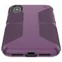 Speck Products Compatible Phone Case for Apple iPhone Xs/iPhone X, Presidio Grip Case, Cabbage Purple/Vintage Purple