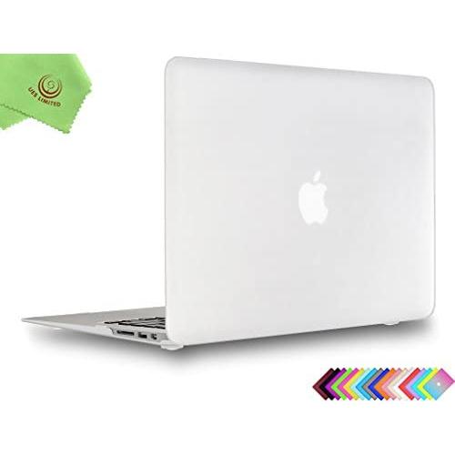 UESWILL Compatible with Smooth Matte Hard Shell Case Cover for MacBook Air 11 inch (Model A1370 / A1465), Clear