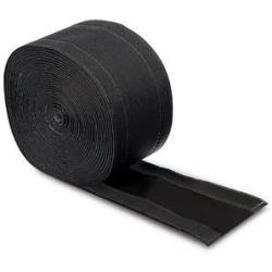Electriduct 4'' SafCord Carpet Cord Cover Strip Secure and Hide Floor Cables and Wires - 100 Feet - Black | Works only on Commercial Carpet, Barber and Loop Style Rugs