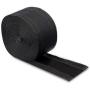 Electriduct 4'' SafCord Carpet Cord Cover Strip Secure and Hide Floor Cables and Wires - 100 Feet - Black | Works only on Commercial Carpet, Barber and Loop Style Rugs