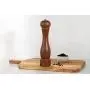 COLE & MASON Capstan Wood Pepper Grinder - Wooden Mill Includes Precision Mechanism, 12.5 inch