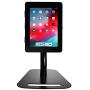 Premium Height-Adjustable Floor-to-Desk Security Kiosk Stand for Tablets, Black, For iPad 10.2 Inch, 11-Inch iPad Pro, iPad Air 3, iPad 5 & 6 & More (PAD-PARAFD)