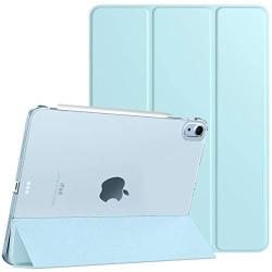 TiMOVO Case for New iPad Air 4th Generation, iPad Air 4 Case (10.9-inch, 2020), [Support 2nd Gen Apple Pencil Charging] Slim Stand Protective Cover Shell with Auto Wake/Sleep - Sky Blue