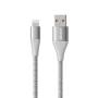 Anker Powerline+ II Lightning Cable (3ft), MFi Certified for Flawless Compatibility with iPhone Xs/XS Max/XR/X / 8/8 Plus / 7/7 Plus / 6/6 Plus / 5 / 5S and More(Silver)