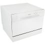 Danby DDW621WDB Countertop Dishwasher with 6 Place Settings, 6 Wash Cycles and Silverware Basket, Energy Star-Rated with Low Water Consumption and Quiet Operation
