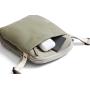 Bellroy City Pouch Premium (Leather Cross-Body Bag, e-Reader or Small Tablet, Wallet, Sunglasses, Phone) - Lichen