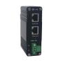 Elenzk Industrial Gigabit PoE++ Injector Hardened IEEE802.3at/bt 95W PoE Adapter with 48-57VDC Input DIN-Rail and Wall Mount